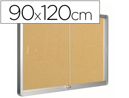 [KF03589] VITRINA DE ANUNCIOS Q-CONNECT MARCO DE ALUMINIO 900 X 1200 MM