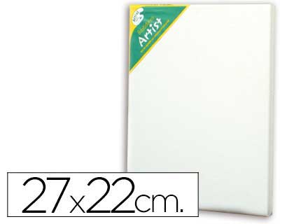 [4521203F] BASTIDOR ARTIST 3F LIENZO GRAPADO TRASERO ALGODON 100% 27X22 CM