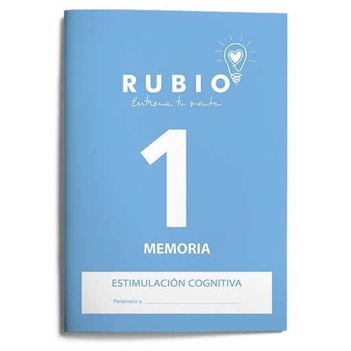 [49964] CUADERNO RUBIO ENTRENA TU MENTE ESTIMULACION COGNITIVA MEMORIA 1