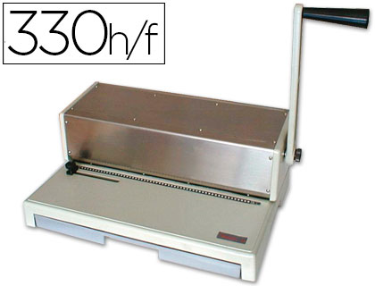 [3036PER64] ENCUADERNADORA PARA ESPIRAL YOSAN 64 PERFORA 20 HOJAS TAMAÑO FOLIO PASO 64 5:1 ENCUADERNA HASTA 330 HOJAS