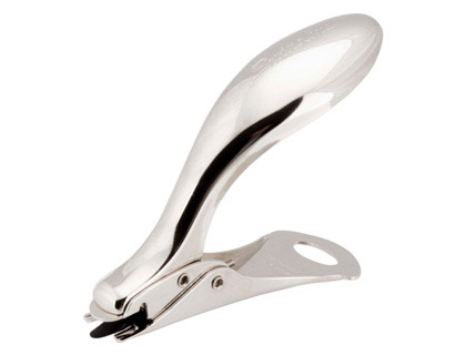 [37201] EXTRAEGRAPAS REXEL SAMSON DE PALANCA ACERO INOXIDABLE