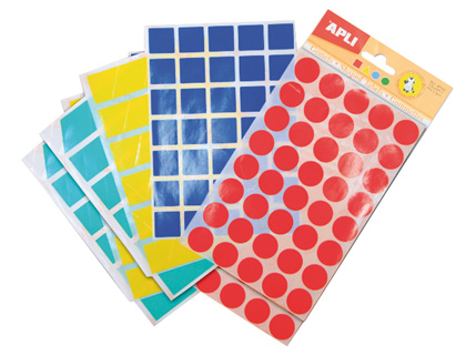 [00994] GOMETS FIGURAS GEOMETRICAS 994 BOLSA CON 12 HOJAS