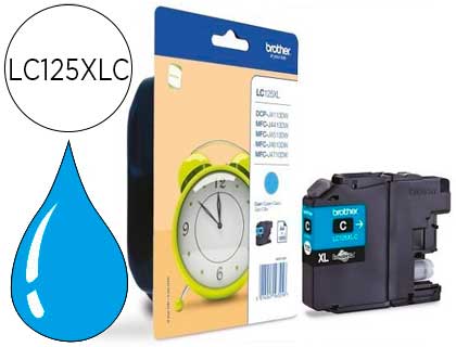 [LC125XLCBP] INK-JET BROTHER MFC-J4410DW/4510 DW CIAN ALTA CAPACIDAD 1200 PAG