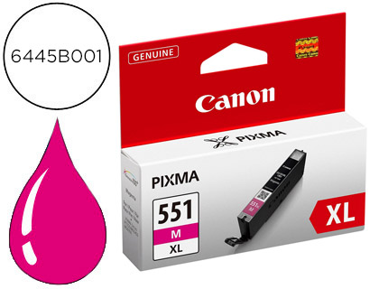[6445B001] INK-JET CANON CLI-551XL MG5450 / IP7250 / MG6350 MAGENTA