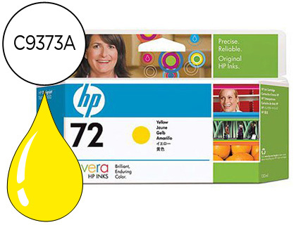 [C9373A] INK-JET HP 72 AMARILLO FOTO DESIGNJET T610/1100 -130ML-