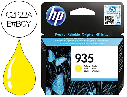 [C2P22AE#BGY] INK-JET HP 935 OJP 6230 / 6830 AMARILLO - 400 PAG -
