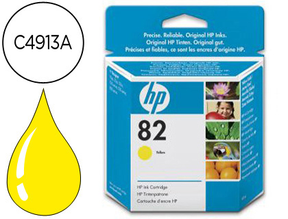 [C4913A] INK-JET HP DESIGNJET 500/800 P RINTER SERIES N.82 AMARILLO