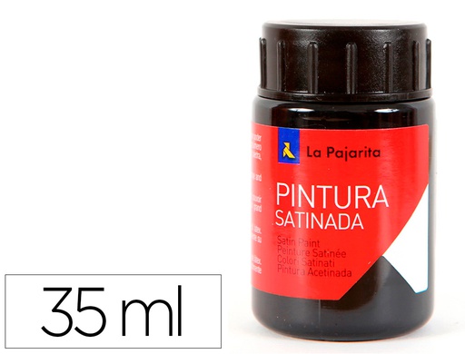 [110622] PINTURA LATEX LA PAJARITA NEGRO 35 ML