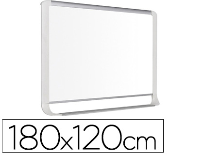 [MVI270207] PIZARRA BLANCA BI-OFFICE LACADA CON BANDEJA INTEGRADA 180X120 CM