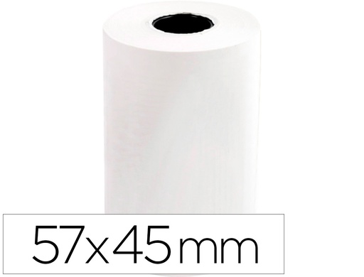 [KF16664] ROLLO SUMADORA Q-CONNECT TERMICO 57X45X11 MM 58 GR SIN BISFENOL A