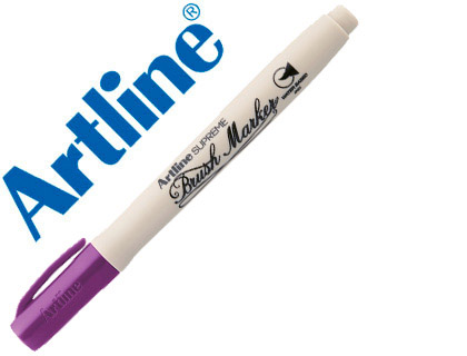 [EPF-F-MAG] ROTULADOR ARTLINE SUPREME BRUSH PINTURA BASE DE AGUA PUNTA TIPO PINCEL TRAZO VARIABLE MAGENTA
