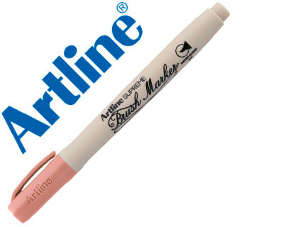 [EPF-F-MEL] ROTULADOR ARTLINE SUPREME BRUSH PINTURA BASE DE AGUA PUNTA TIPO PINCEL TRAZO VARIABLE MELOCOTON