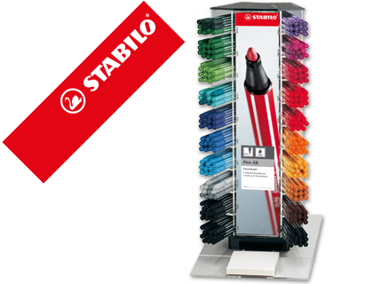 [68/240] ROTULADOR STABILO ACUARELABLE PEN 68 COUNTER EXPOSITOR 240 UNIDADES COLORES SURTIDOS