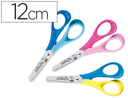 [464312] TIJERA ESCOLAR MAPED PULSE PARA ZURDOS 13 CM