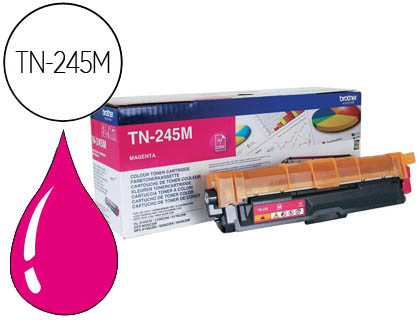[TN245M] TONER BROTHER TN-245M 2200 PAG HL3140CW/3150CDW/3170CDW DCP9020CDW/MFC9140CDN /9330CDW/9340CDW MAGENTA