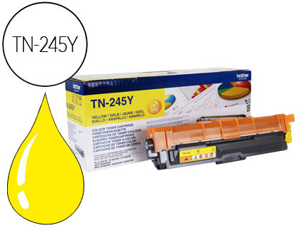 [TN245Y] TONER BROTHER TN-245Y 2200 PAG HL3140CW/3150CDW/3170CDW DCP9020CDW/MFC9140CDN 9330CDW/9340CDW AMARILLO