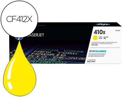 [CF412X] TONER HP COLOR LASERJET PRO M377 / M452 / MFP M477 AMARILLO 5000 PAGINAS
