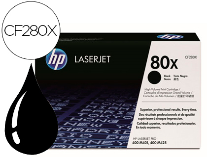 [CF280X] TONER HP LASERJET CF280X NEGRO 6900 PAG