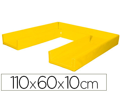 [066 AM] COLCHON DE DORMIR SUMO DIDACTIC PLEGABLE 110X60X10 CM AMARILLO