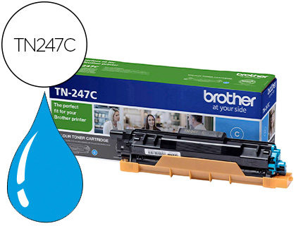 [TN247C] TONER BROTHER TN247C DCP-L3510CDW / HL-L3270CDW / MFC-L3710CW CIAN 2300 PAGINAS
