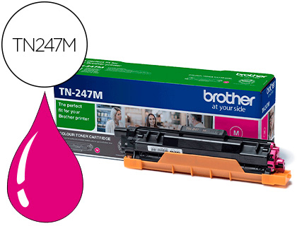 [TN247M] TONER BROTHER TN247M DCP-L3510CDW / HL-L3270CDW / MFC-L3710CW MAGENTA 2300 PAGINAS