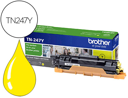 [TN247Y] TONER BROTHER TN247Y DCP-L3510CDW / HL-L3270CDW / MFC-L3710CW AMARILLO 2300 PAGINAS