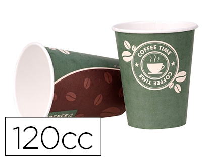 [153867] VASO TERMICO CARTON 120 CC PAQUETE DE 50 UNIDADES