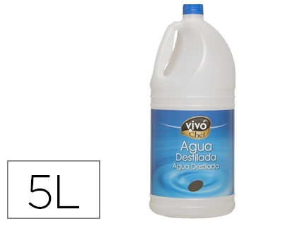 [076726] AGUA DESIONIZADA VIVOCHEF GARRAFA 5L