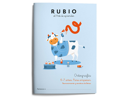 [ORT1] CUADERNO RUBIO ORTOGRAFIA 6-7 AÑOS PARA EMPEZAR