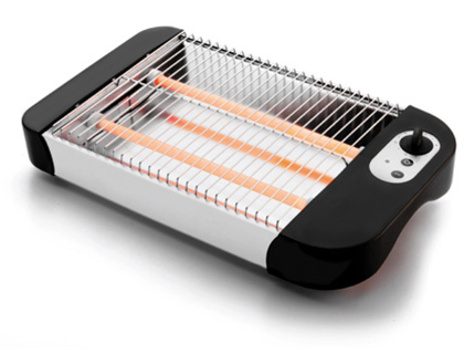 [69163L] TOSTADOR LACOR PLANO POTENCIA 600W CON BANDEJA RECOGEMIGAS 36X21X6,5 CM