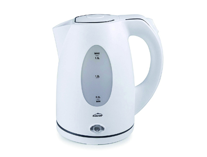 [69591L] HERVIDOR DE AGUA LACOR ELECTRICO COLOR BLANCO POTENCIA 2000W CAPACIDAD 1,5 L