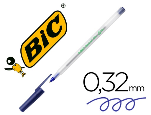 [8932403] BOLIGRAFO BIC ECOLUTIONS ROUND STIC AZUL