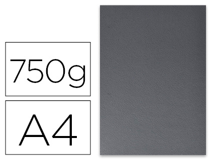 [5135701] TAPA DE ENCUADERNACION FELLOWES DIN A4 CARTON EXTRA RIGIDO NEGRO 750 GR PACK DE 50 UNIDADES