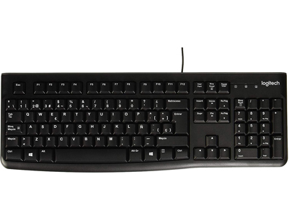 [920-002518] TECLADO LOGITECH K120 USB 2.0 CON CABLE NEGRO