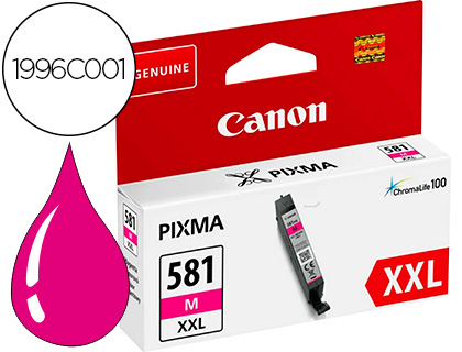 [1996C001] INK-JET CANON 581 XXL TS9550 / TS705 MAGENTA 830 PAGINAS