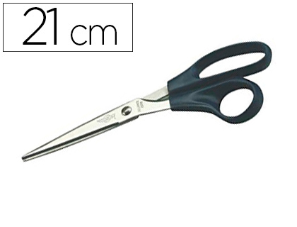 [T2100] TIJERA OFICINA FAIBO ACERO INOXIDABLE 21 CM EMPUÑADURA ERGONOMICA