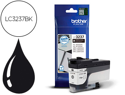 [LC3237BK] INK-JET BROTHER LC3237 HL-J6000DW / HL-J6100DW / MFC-J5945DW / MFC-J6945DW / MFC-J6947DW 3000 PAG NEGRO