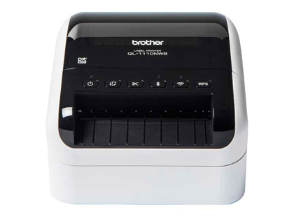 [QL1110NWBCZX1] IMPRESORA DE ETIQUETAS BROTHER QL1110NWB HASTA 103 MM CORTE AUTOMATICO IMPRESION B/N USB 2.0 WIFI BLUETOOTH