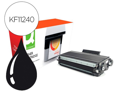 [KF11240] TONER COMPATIBLE Q-CONNECT BROTHER TN3480 HL-L5000 / L5100 / L5200 / L6300 / L6400 NEGRO 8000 PAGINAS