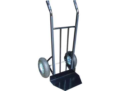 [KF17417] CARRETILLA PORTAPAQUETES Q-CONNECT CON RUEDAS CARGA 250 KG 1250X556X625 MM