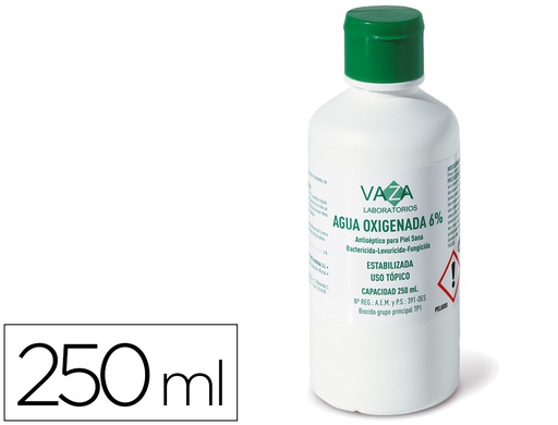 [3335959] AGUA OXIGENADA VAZA BOTE DE 250 ML