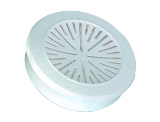 [S5451] FILTRO PARA MASCARA BAYONETA FARU P3 ABS Y PAPEL FIBRA DE VIDRIO CAJA DE 4 UNIDADES