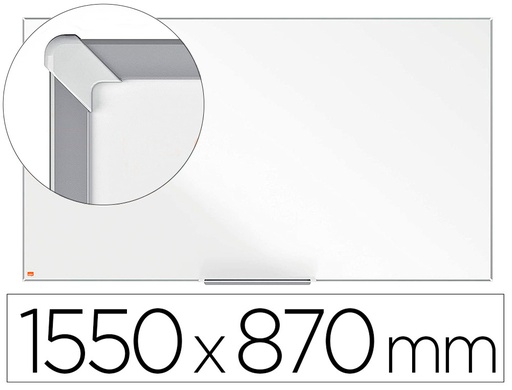 [1915256] PIZARRA BLANCA NOBO IP PRO 70\" LACADA MAGNETICA 1550X870 MM