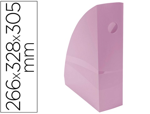 [18264D] REVISTERO EXACOMPTA AQUAREL MAG-CUBE MALVA PASTEL