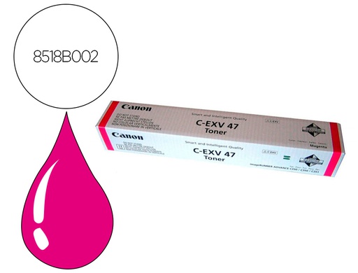 [8518B002] TONER CANON EXV47M IR ADVANCE C250 C350 MAGENTA