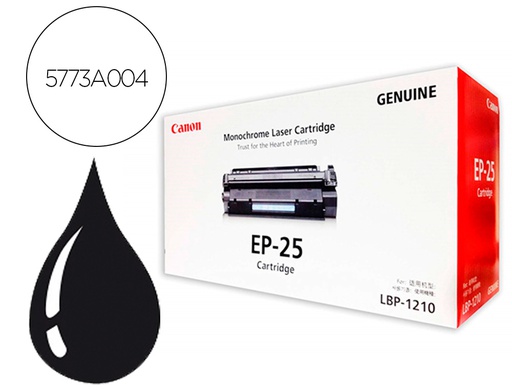 [5773A004] TONER CANON EP25 LBP1210 NEGRO