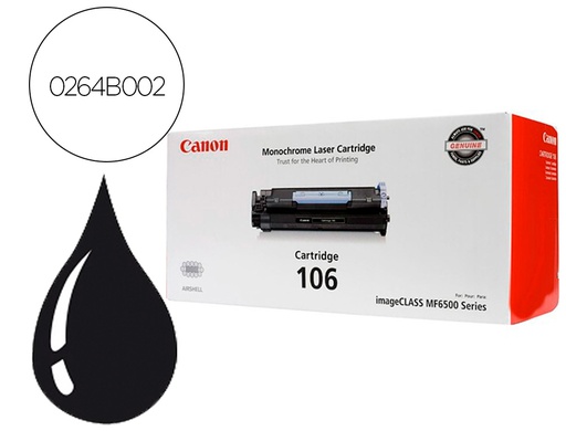 [0264B002] TONER CANON 706 MF6530 MF6540 MF6550 MF6560 NEGRO