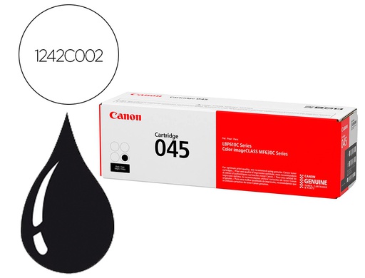[1242C002] TONER CANON 045BK MF631 MF633 MF635 NEGRO
