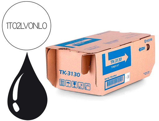 [1T02LV0NL0] TONER KYOCERA -MITA FS4300DN / 4200DN NEGRO TK3130