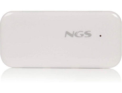 [IHUB4] HUB USB 2.0 NGS IHUB CON 4 PUERTOS COLOR BLANCO